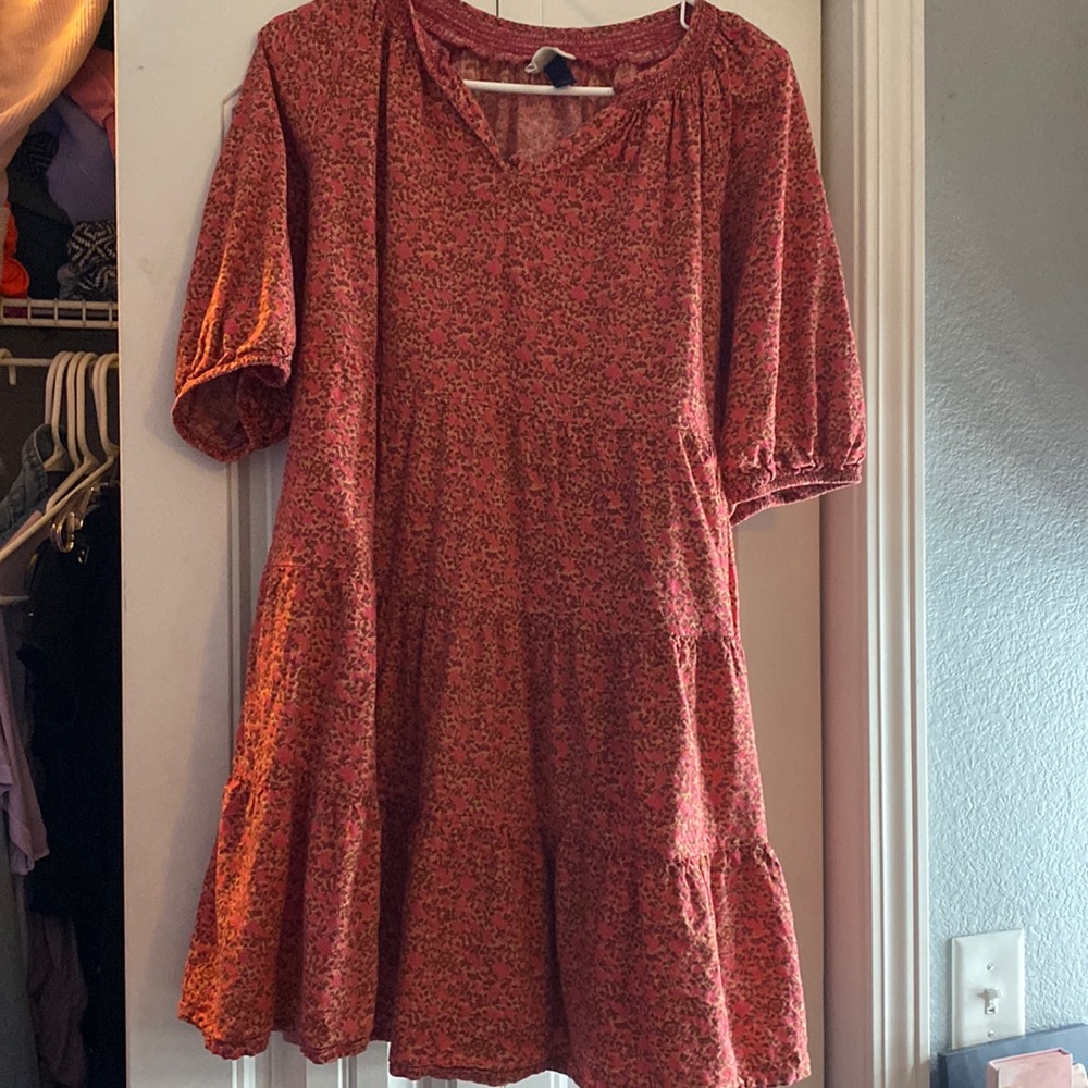 floral babydoll dress
